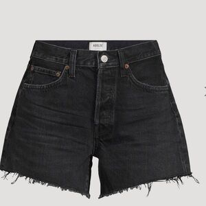 AGOLDE Parker Long Denim Shorts